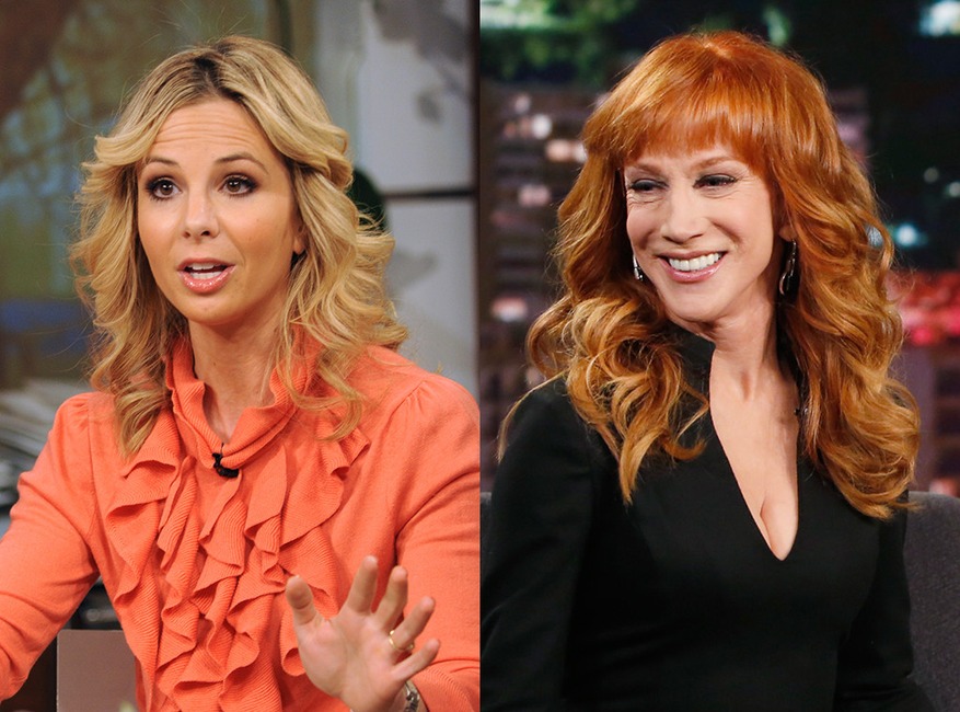 Elisabeth Hasselbeck, Kathy Griffin, The View showdown